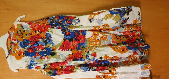 Tunique blanche fleurie - photo numéro 5