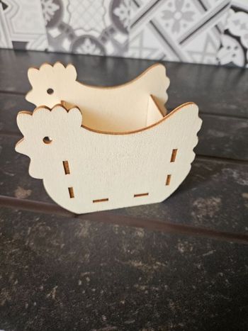 Poule à peindre