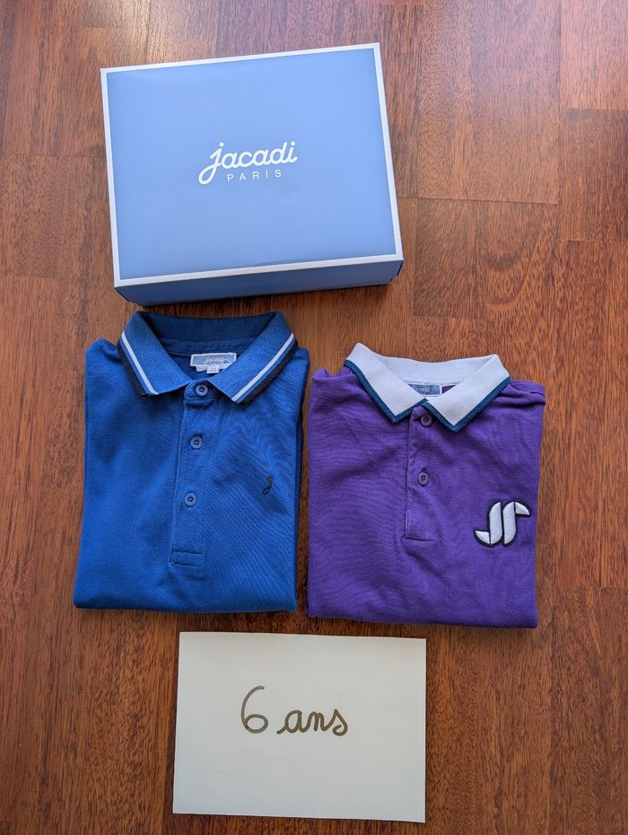 2 polos Jacadi 6 ans