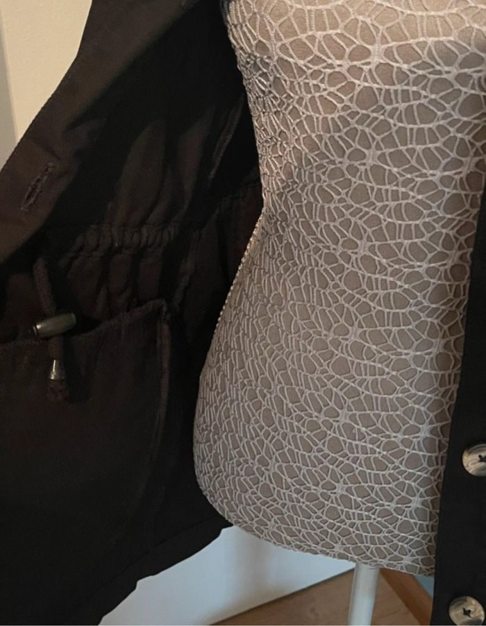 Veste noir, taille 36, Gemo - photo numéro 2