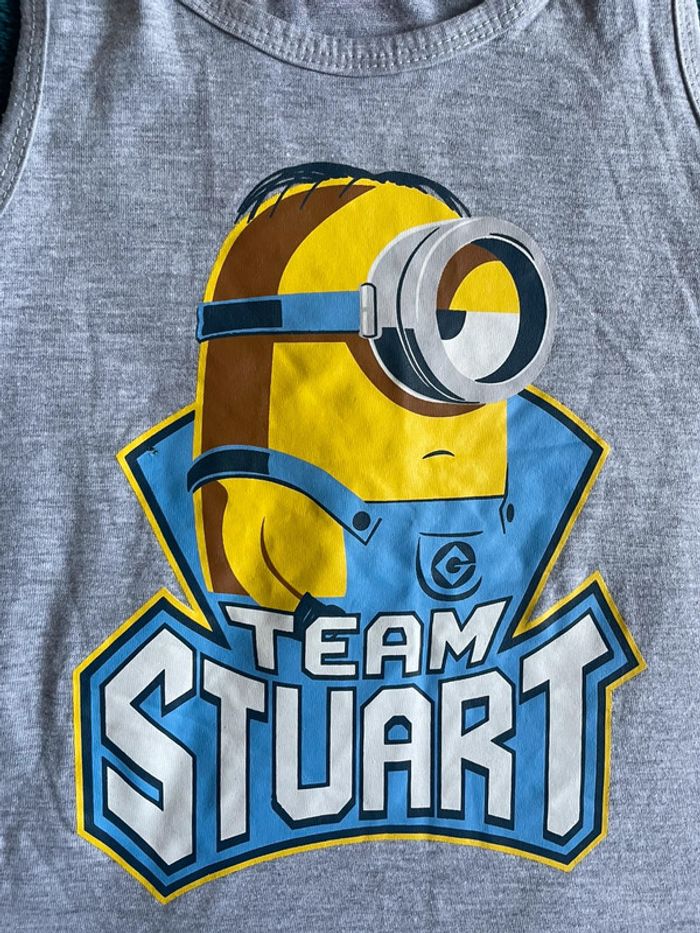 T shirt garçon Minions 8 ans - photo numéro 2