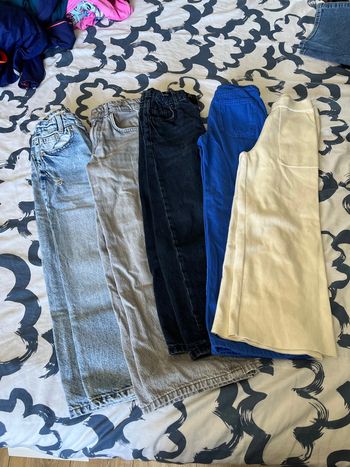 lot pantalons jeans zara 8 ans