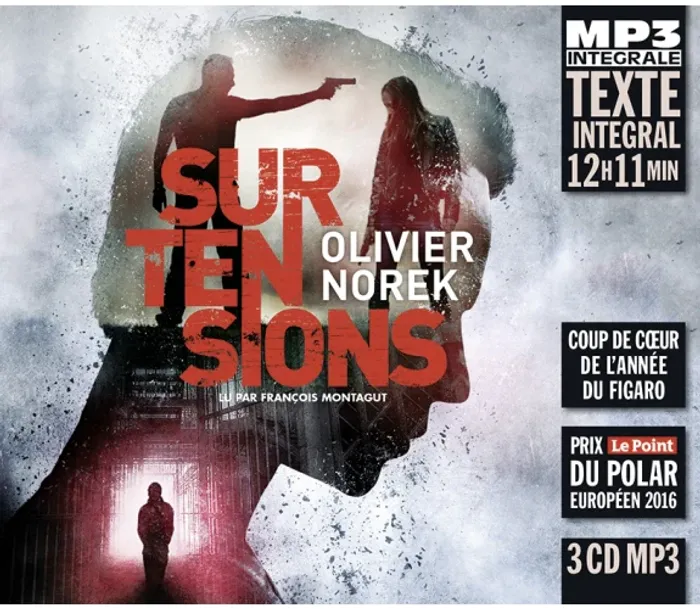 Coffret X3 CD "Surtensions - Intégrale MP3" Olivier Norek