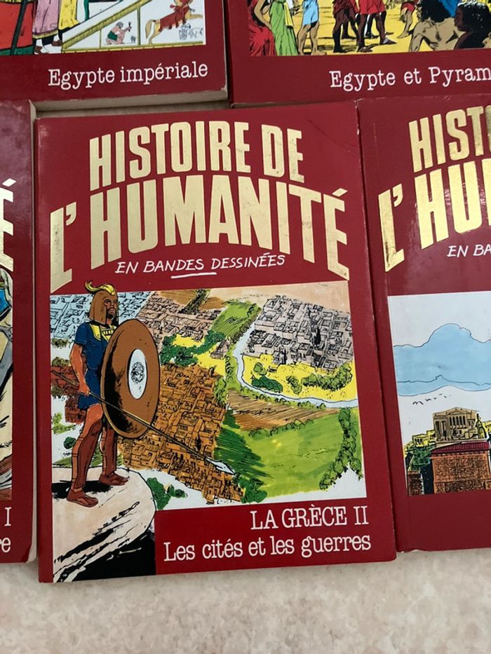 Lot 5 BD "L’Histoire de l’humanité en BD" - photo numéro 3