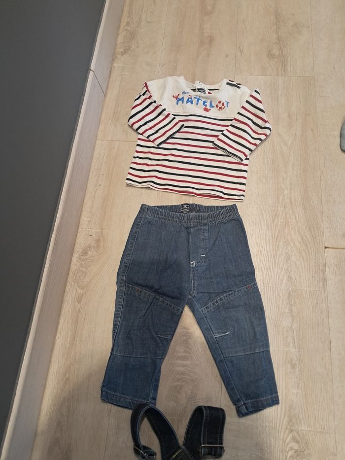 Lot d'ensembles 9 mois neufs et tbe garçon - photo numéro 4