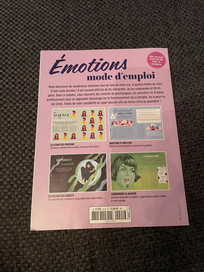 Magazine Émotions mode d’emploi Calme - photo numéro 2