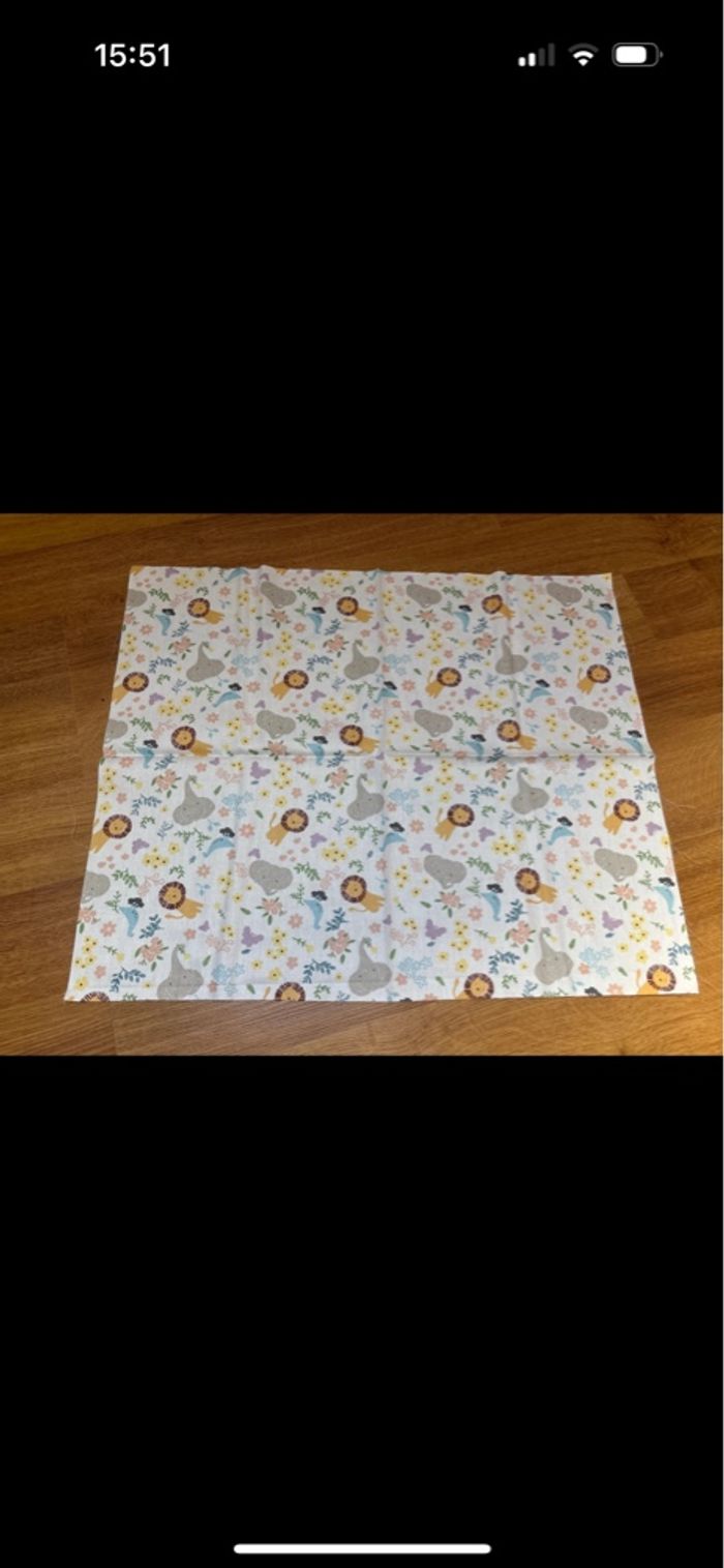 Morceau de tissu animaux 56*45cm neuf - photo numéro 3