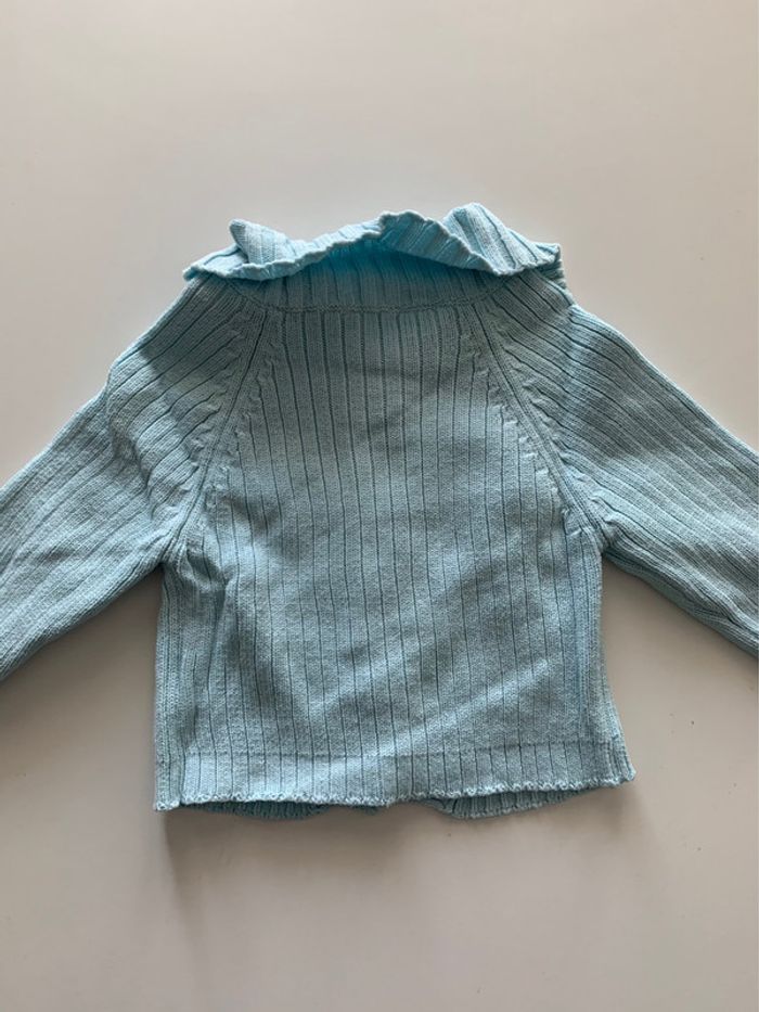 Gilet bleu bébé garçon taille 3 mois - photo numéro 3