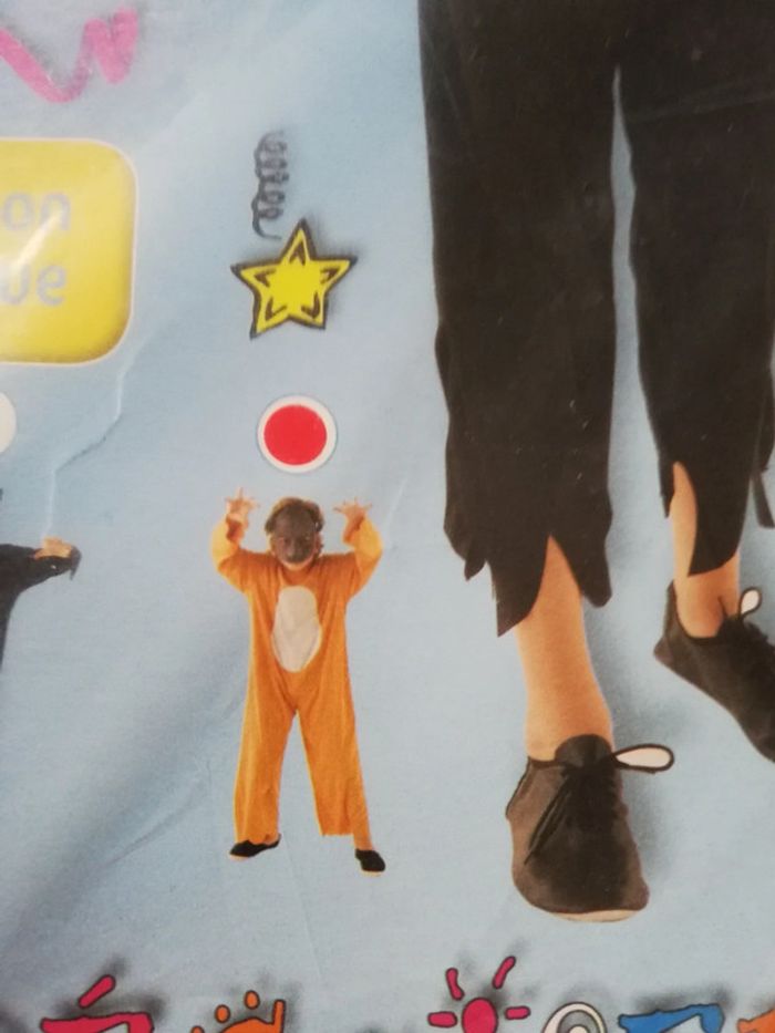 Déguisement le fauve orange 4-7ans - photo numéro 3