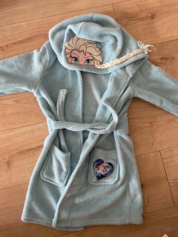 peignoir reine des neiges 8ans