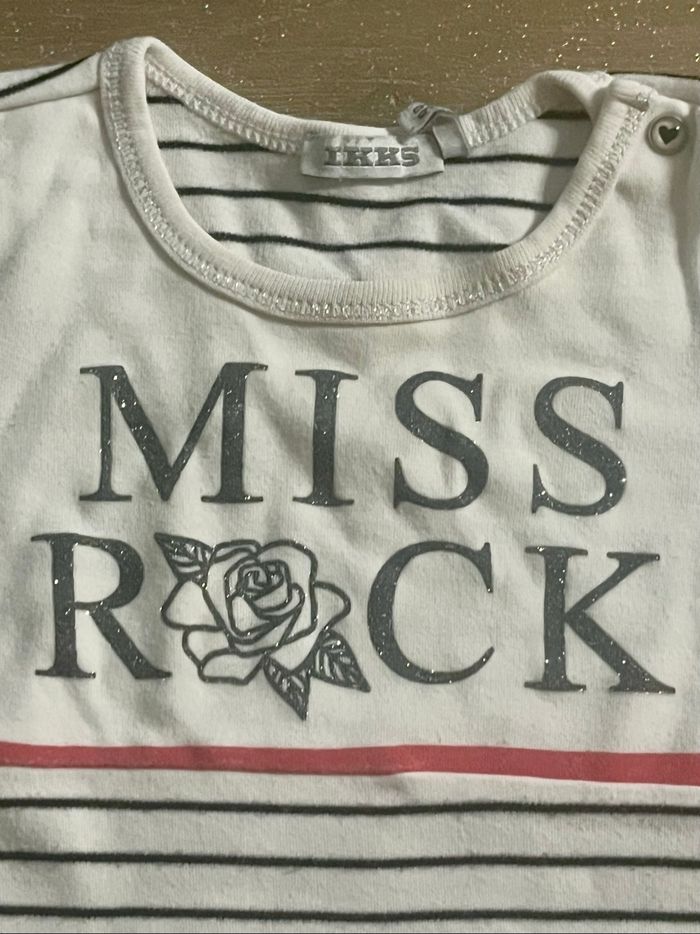 TEE shirt marinière ml IKKS - photo numéro 2