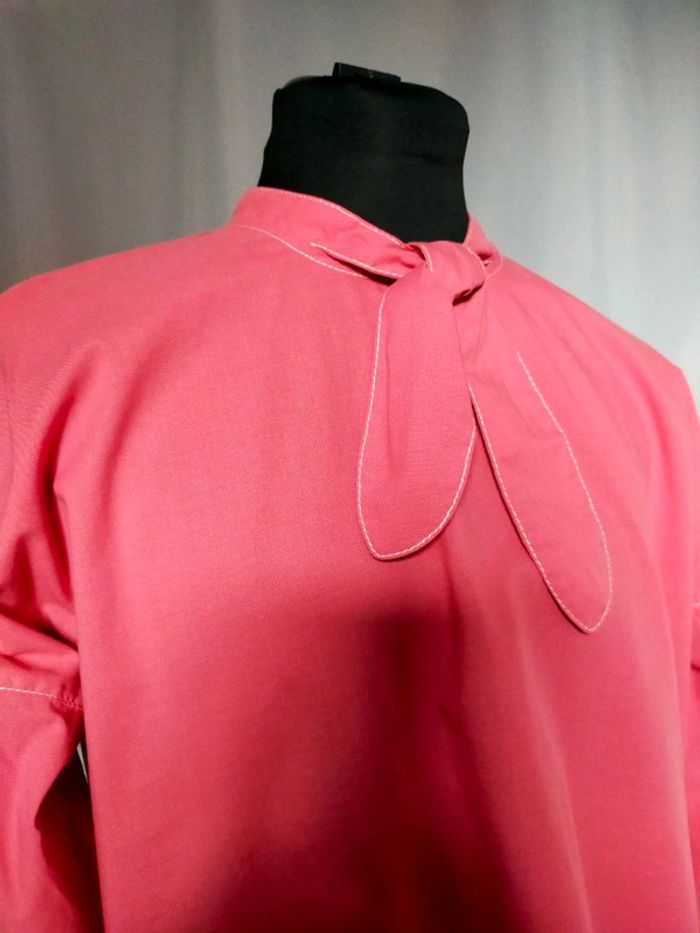Blouse rose col lavallière – Karl Marc John (XS/S) - photo numéro 20