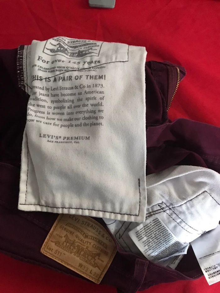 Short Levis (levi’Strauss) model 511 W33 (42-44 taille française) - photo numéro 15