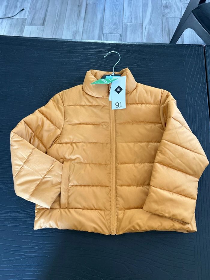Veste Tex 2-3 ans moutarde