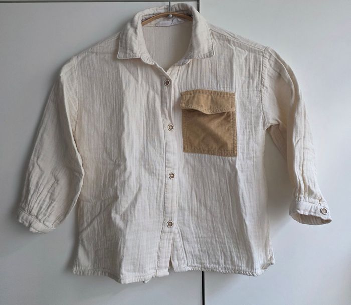 Chemise Zara, taille 5 ans