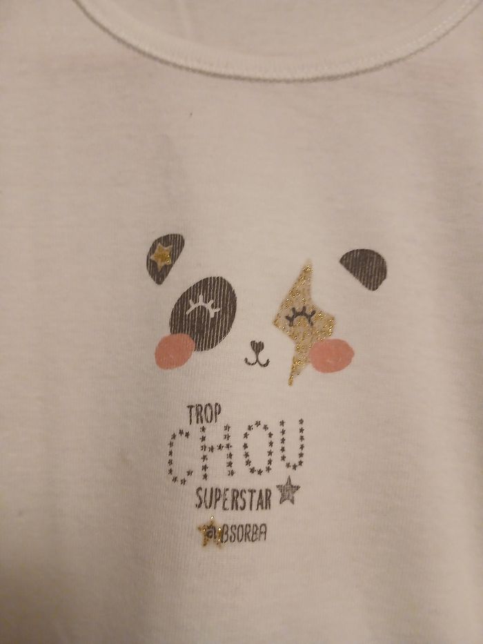 Tee shirt fille Absorba T8 ans - photo numéro 2