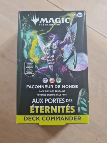 Mtg Le deck Commander Faconneur de Monde en Français