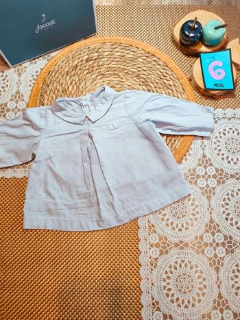 Blouse  jacadi 6mois col claudine