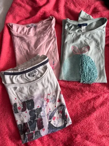 Lot 3 tee shorts 14 ans