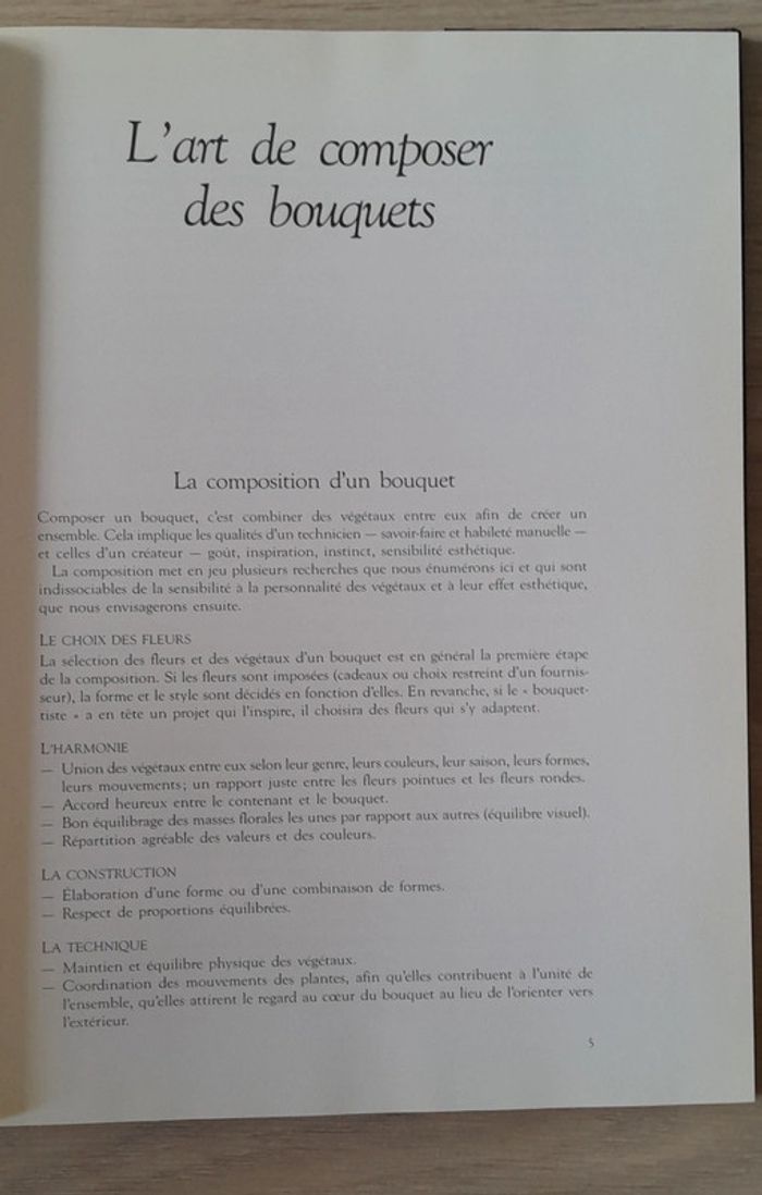 L'art de composer des bouquets - photo numéro 4