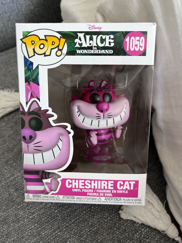 Funko pop Cheshire Cat Alice aux pays des merveilles Disney