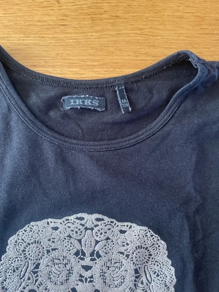 T-shirt ikks fille 8 ans - photo numéro 3