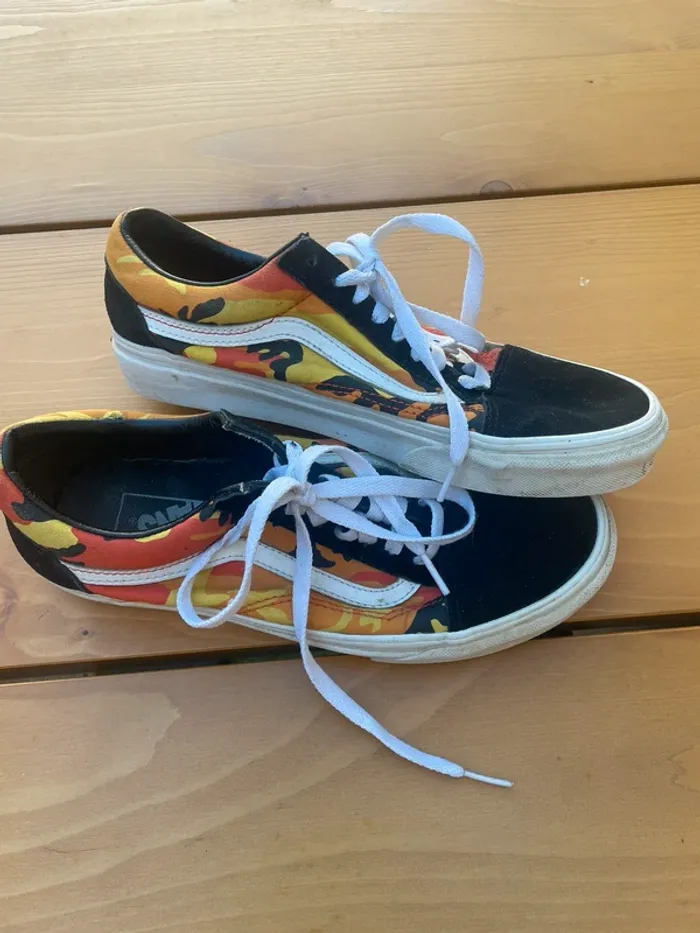 Vans Old Skool Pop Camo - photo numéro 3