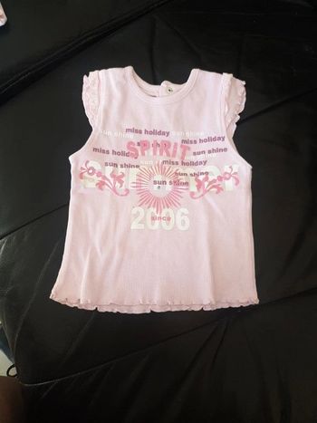 Tee-shirt 12 mois fille