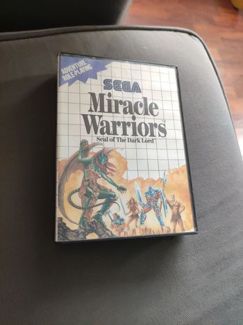 Miracle warriors sega master system