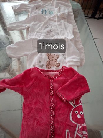 Pyjamas 1 mois