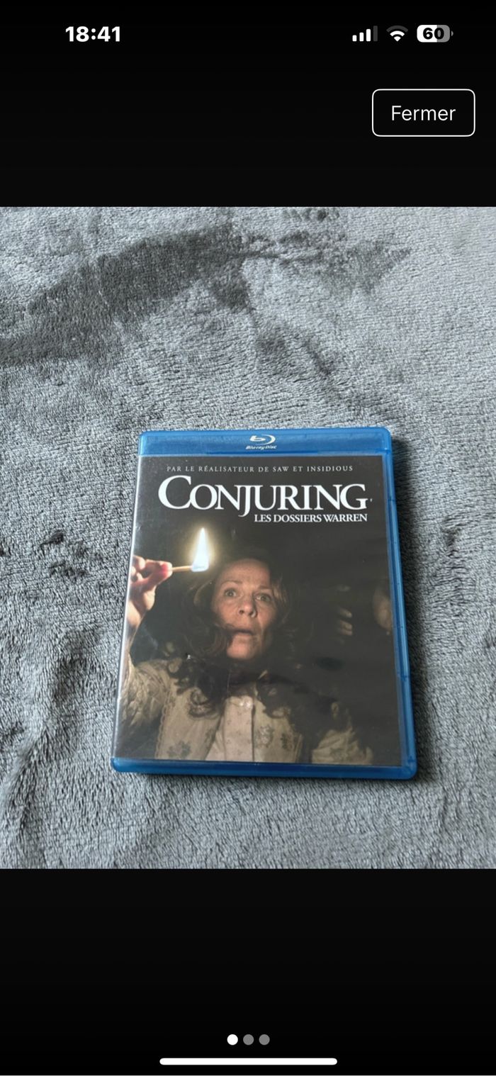 DVD Conjuring Les dossiers Warren