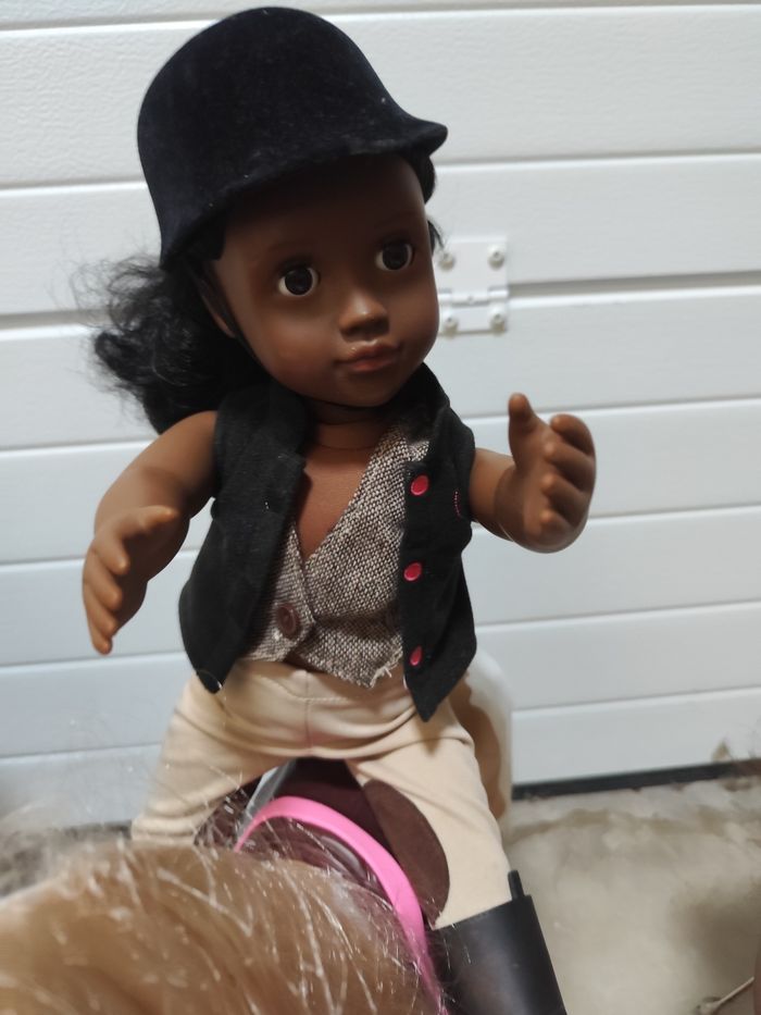 Poupées our génération et cheval - photo numéro 2