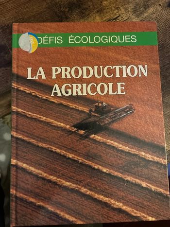 La production agricole