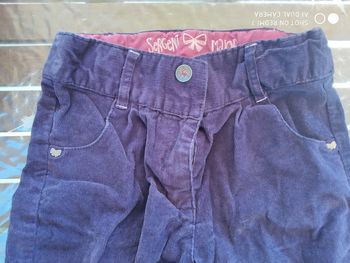 Pantalon velours slim