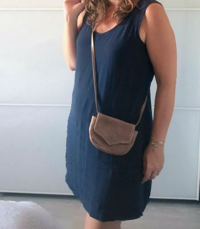 Petit sac bandoulière en cuir Nonna - photo numéro 2