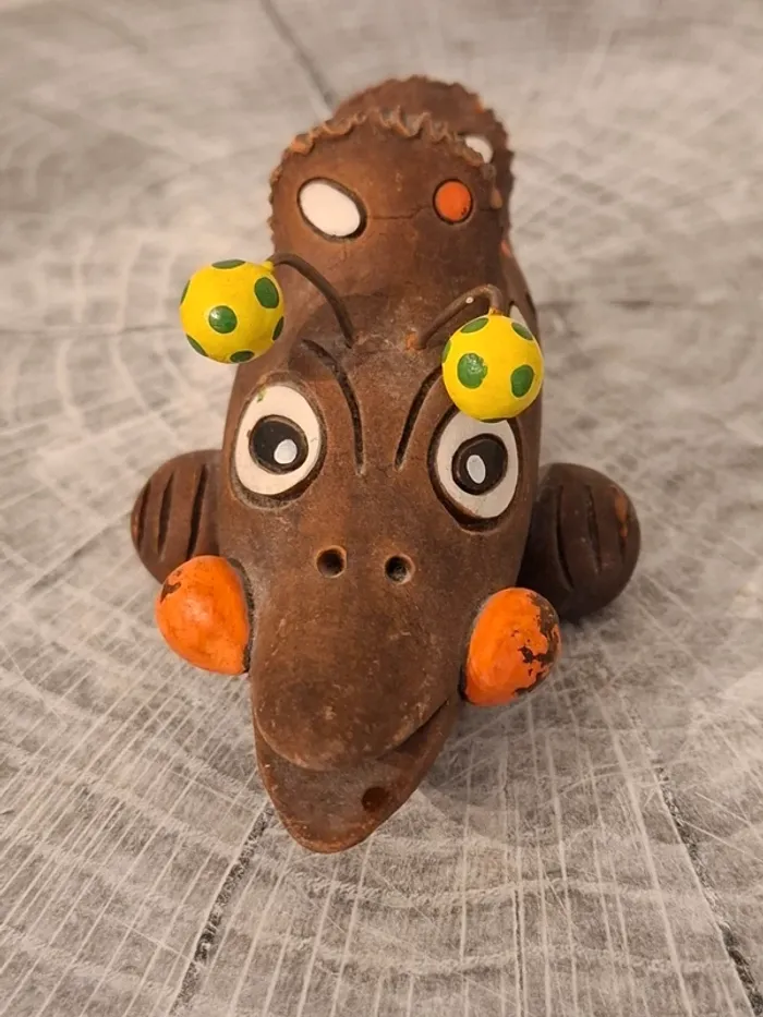 Sifflets vintage en terre cuite - Cuba - photo numéro 5