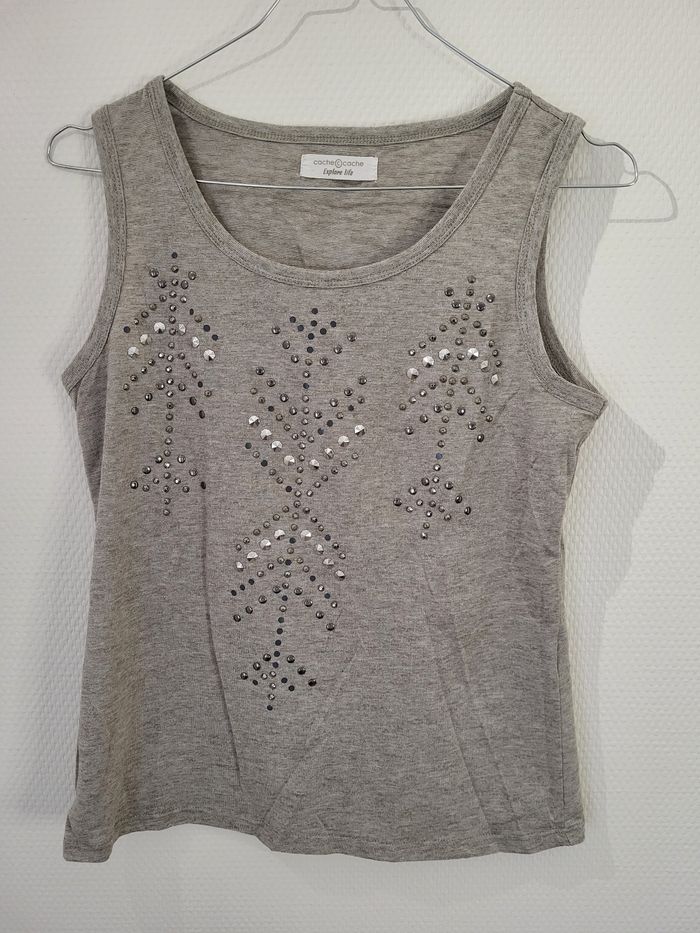 Débardeur a strass