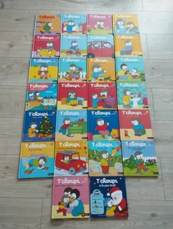 Lot livres T'choupi