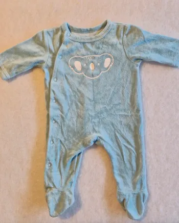 Pyjama bleu panda bébé