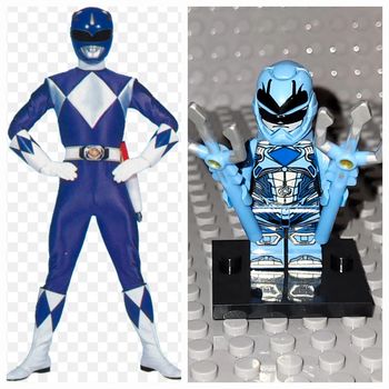 Minifigure / Figurine  - Power Rangers 🔱 Ranger Bleu