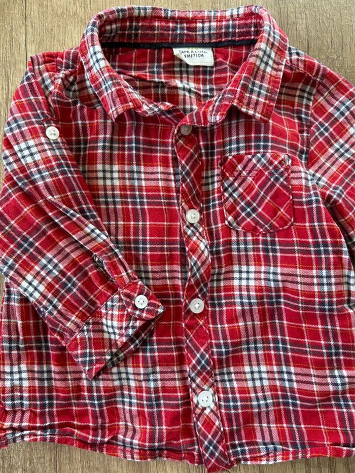 Ensemble jean chemise 9 mois - photo numéro 6