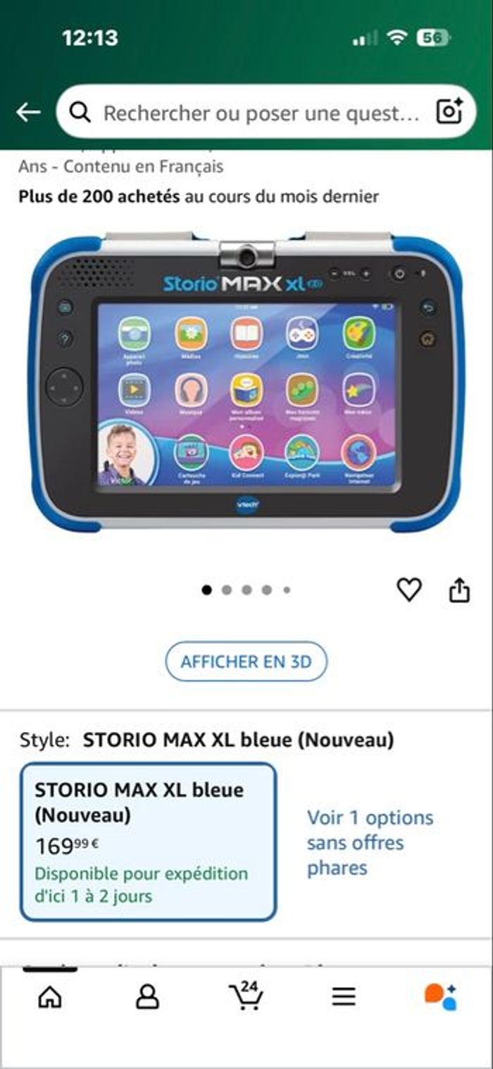 Tablette storio Max XL