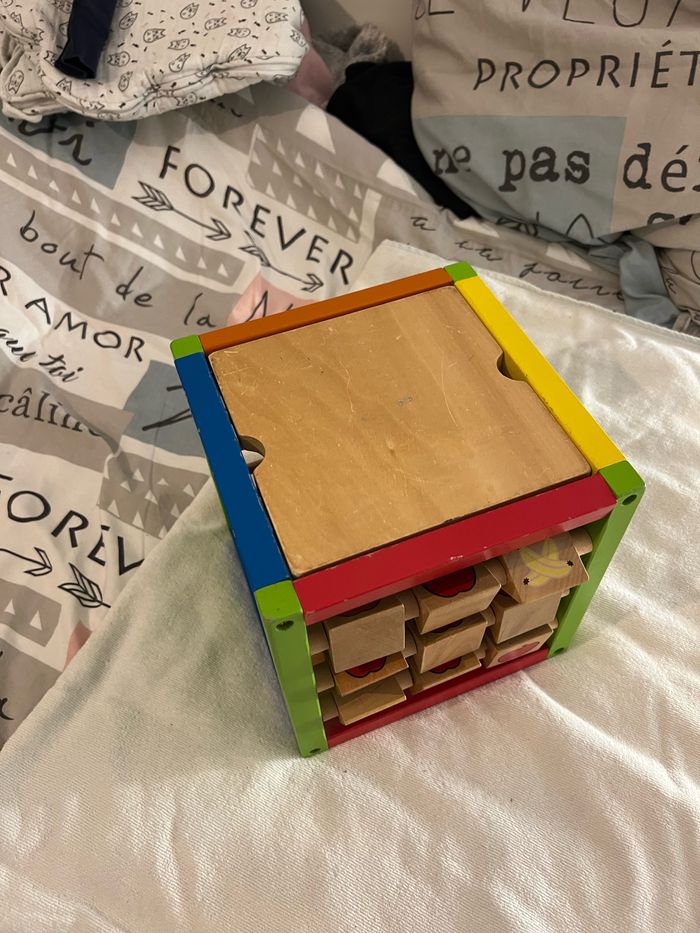 cube en bois - photo numéro 2