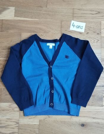 Gilet garçon 4 ans