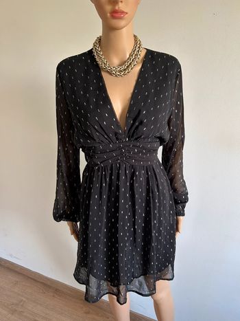 Robe noire et dorée neuve Emma Ella taille L (valeur 38€)