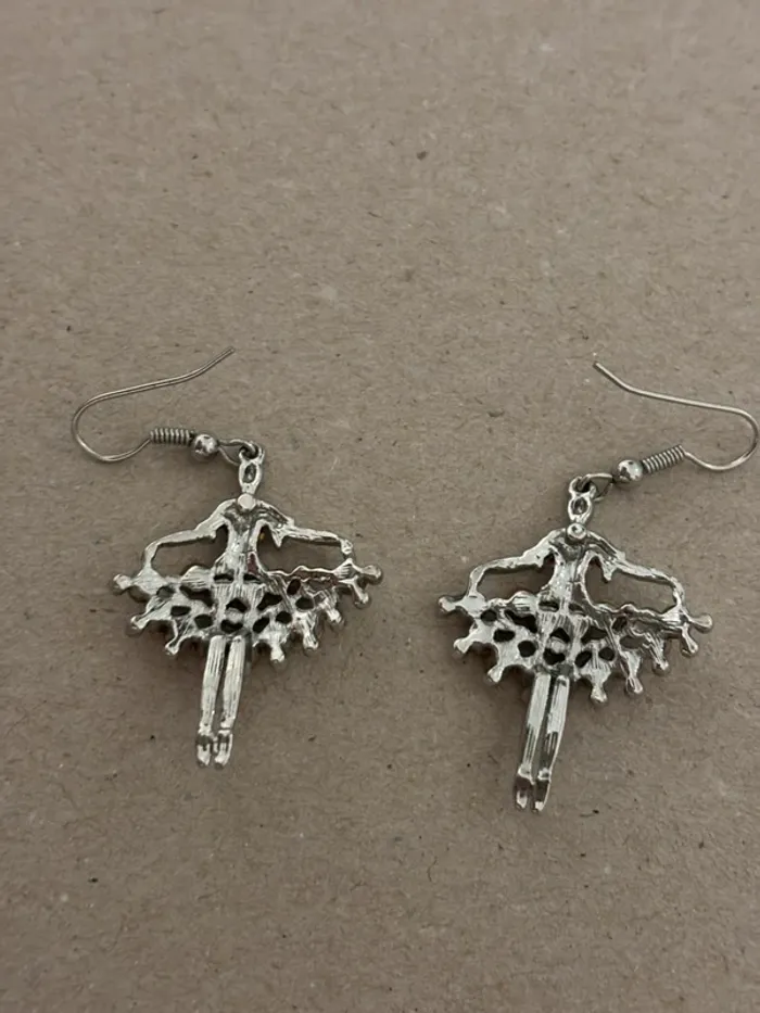 Boucle d’oreille ballerine - photo numéro 3