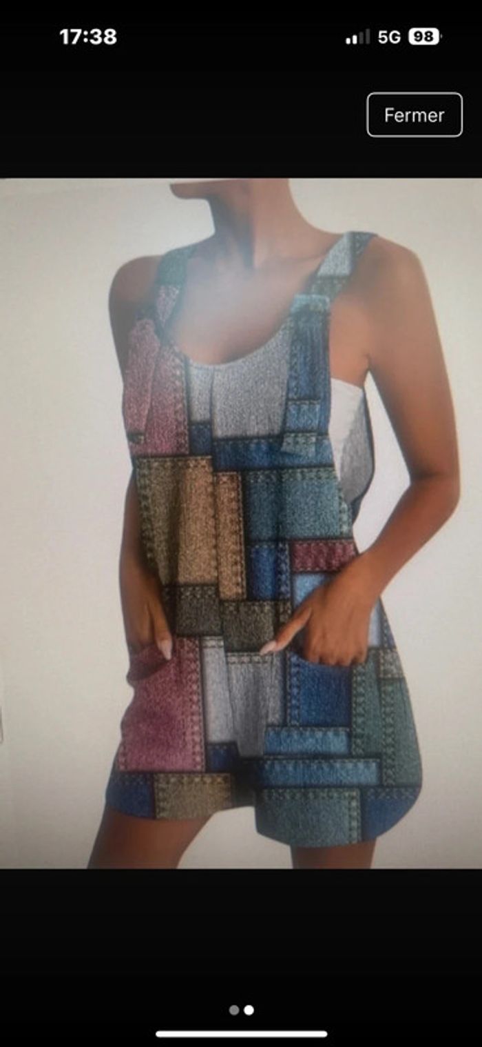 Combi short neuve – taille M – 5€ - photo numéro 2