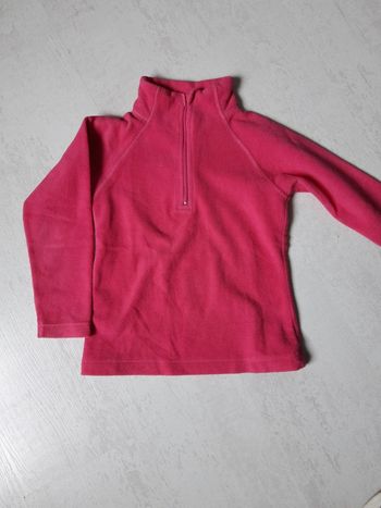 Polaire rose 5 ans