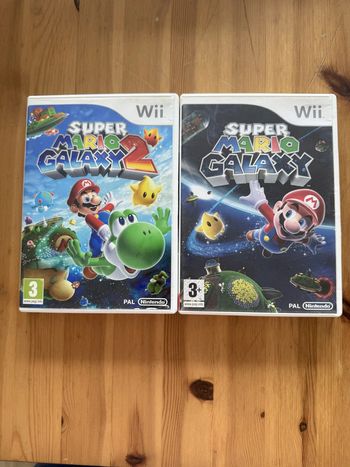 Lot Mario Galaxy 1 & 2 - BE - Wii
