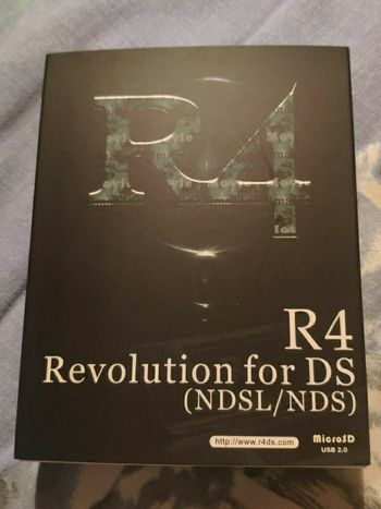 R4 Revolution NDS avec 130  jeux